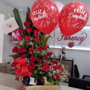 FLORES PARA CUMPLEAÑOS FFC-058