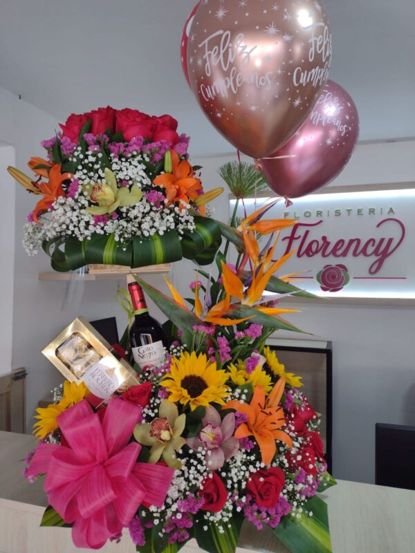 FLORES PARA CUMPLEAÑOS FFC-034
