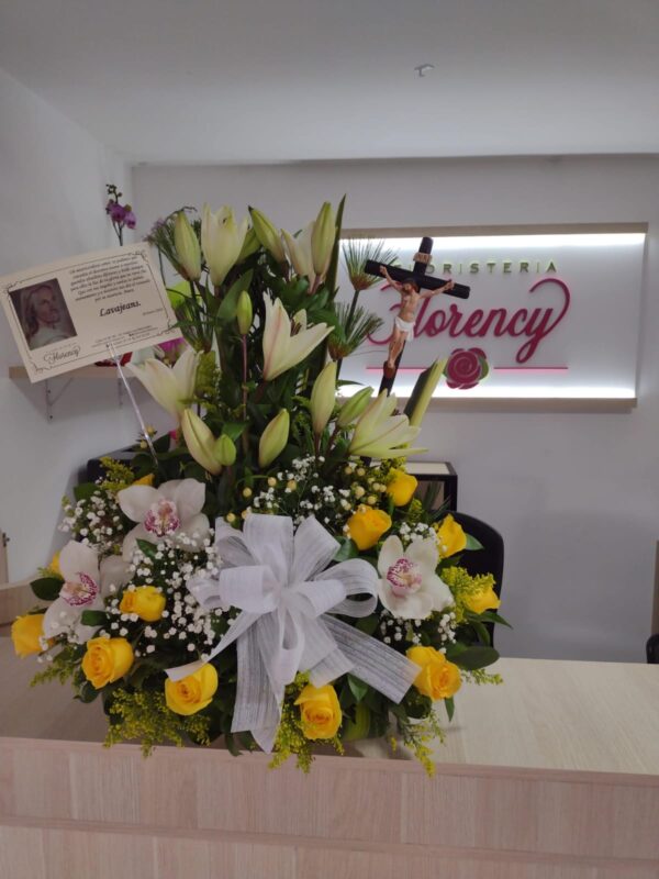 RAMO PARA CONDOLENCIAS FFF-080