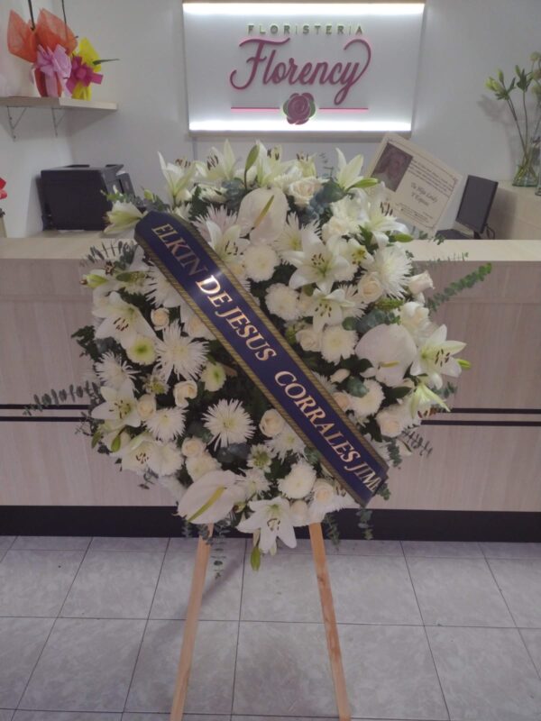 RAMO PARA CONDOLENCIAS FFF-079