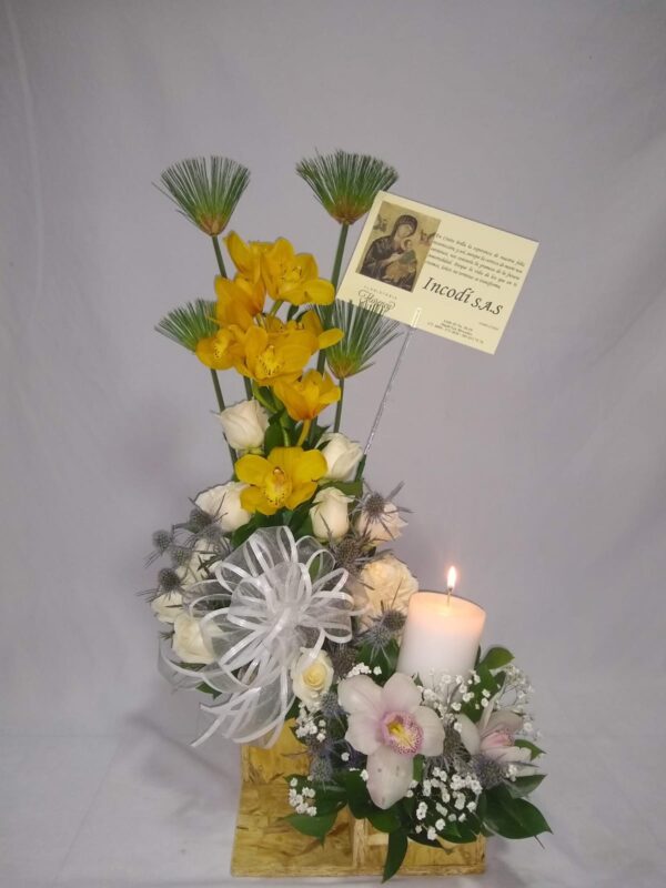 RAMO PARA CONDOLENCIAS FFF-059