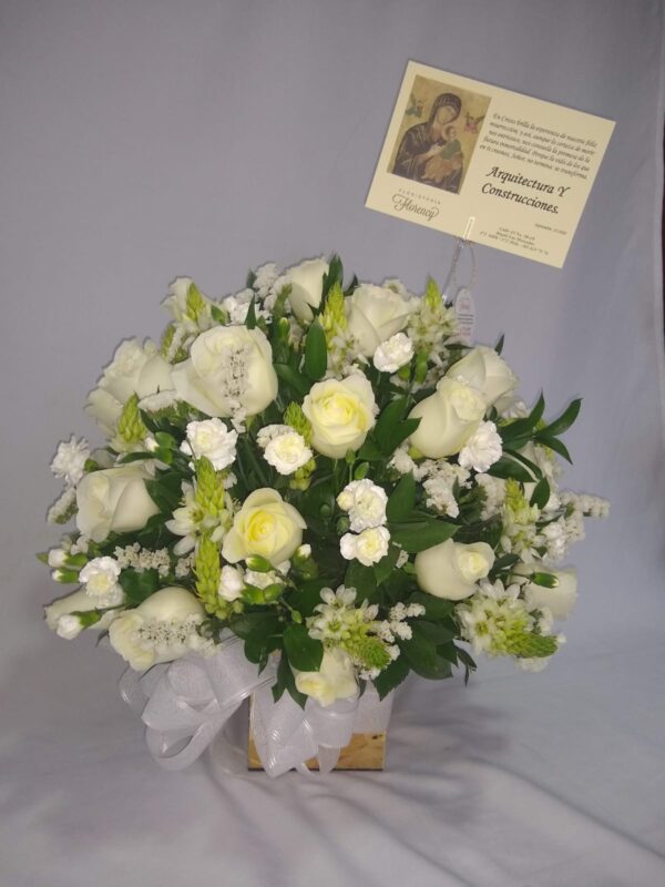 RAMO PARA CONDOLENCIAS FFF-058