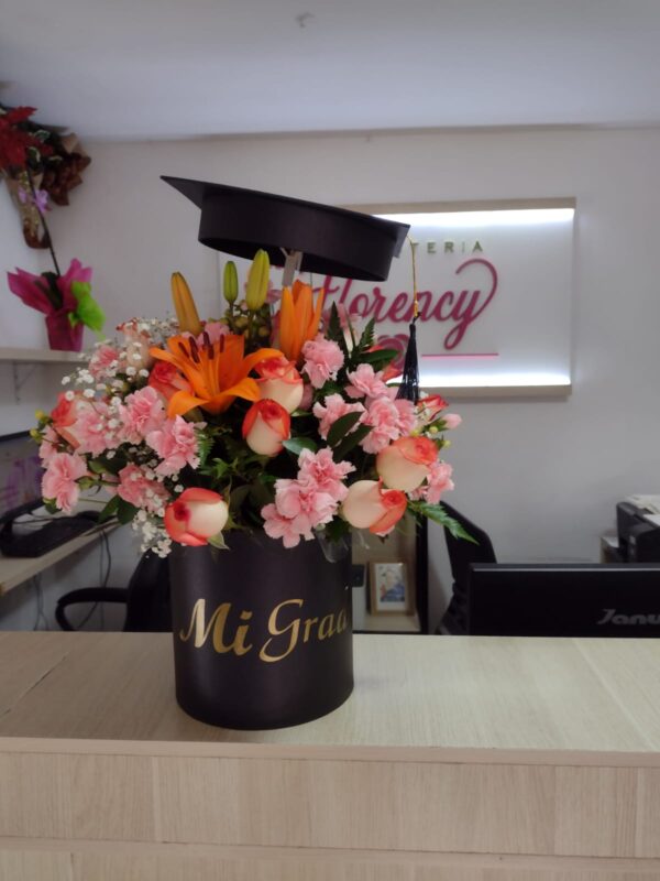CAJA DE FLORES PARA REGALAR FFJ-069