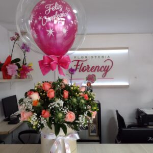 CAJA DE FLORES PARA REGALAR FFJ-064