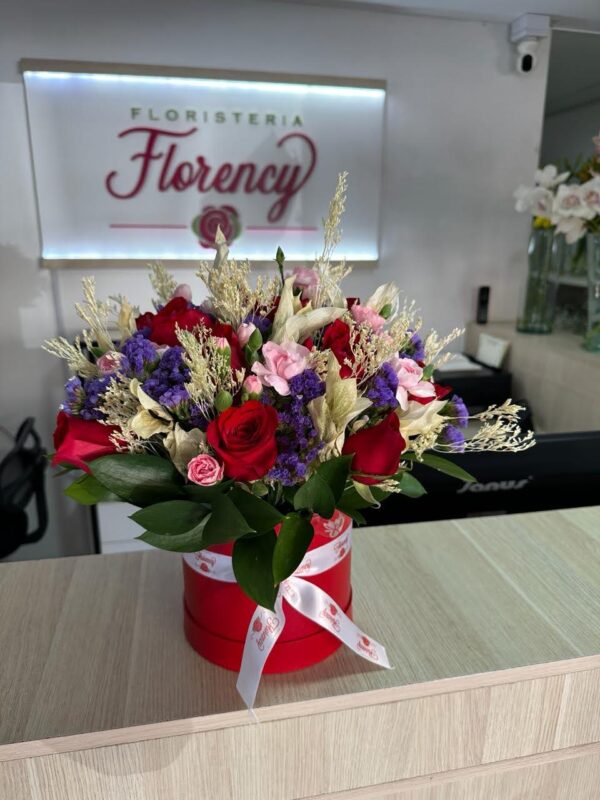 CAJA DE FLORES PARA REGALAR FFJ-060