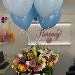 CAJA DE FLORES PARA REGALAR FFJ-059