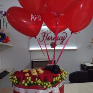 CAJA DE FLORES PARA REGALAR FFJ-050