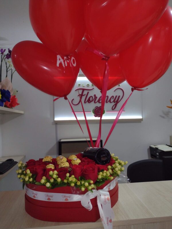 CAJA DE FLORES PARA REGALAR FFJ-050