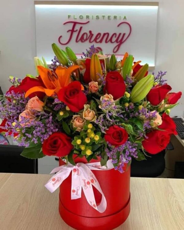 CAJA DE FLORES PARA REGALAR FFJ-041