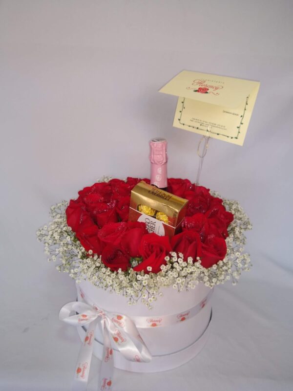 CAJA DE FLORES PARA REGALAR FFJ-038