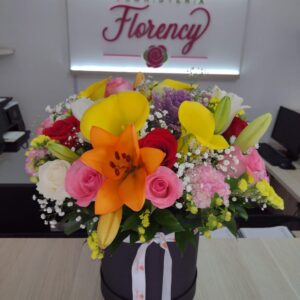 CAJA DE FLORES PARA REGALAR FFJ-045