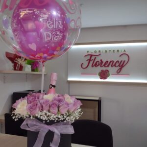 CAJA DE FLORES PARA REGALAR FFJ-043
