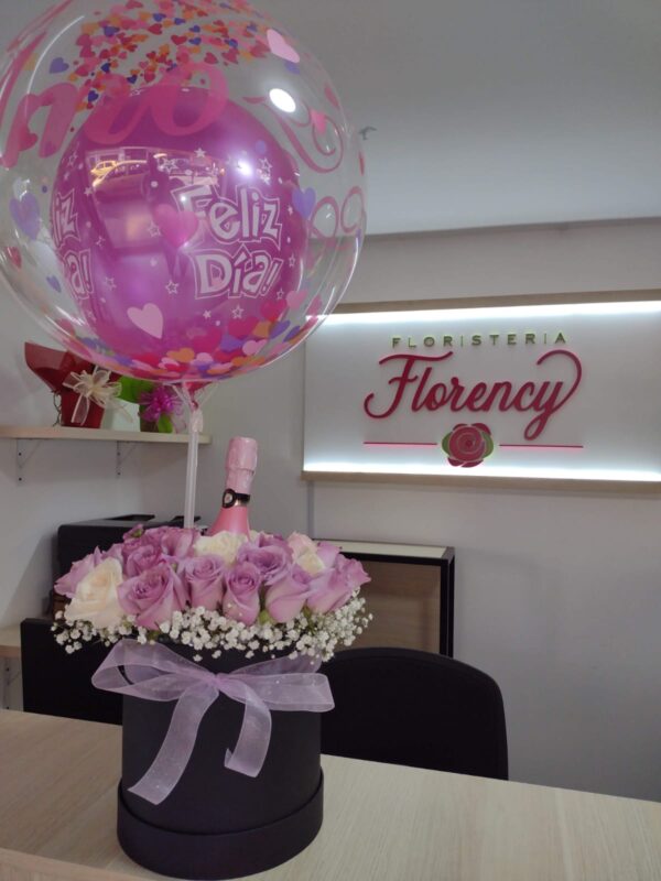 CAJA DE FLORES PARA REGALAR FFJ-043