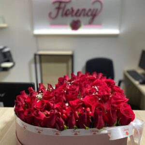 CAJA DE FLORES PARA REGALAR FFJ-030
