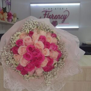 BOUQUET ROSAS COLOR FFRB-038