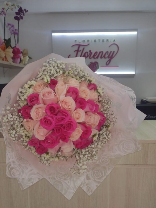 BOUQUET ROSAS COLOR FFRB-038
