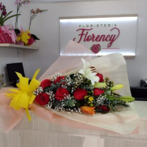 RAMILLETE DE FLORES FLORAL FFRB-031