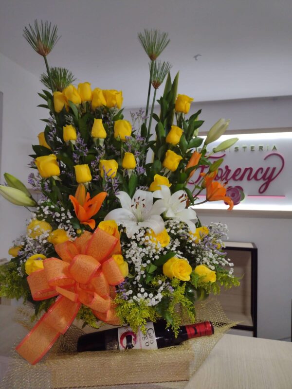 ARREGLO FLORAL PARA HOMBRE FFH-038