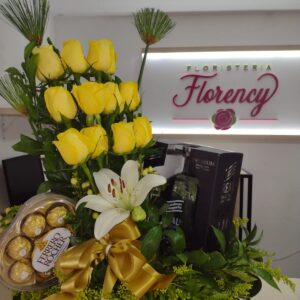 ARREGLO FLORAL PARA HOMBRE FFH-040