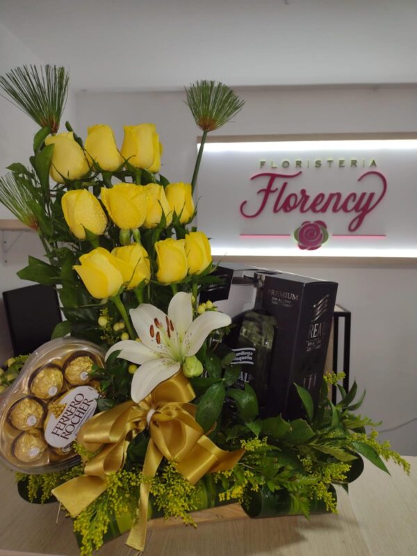 ARREGLO FLORAL PARA HOMBRE FFH-040