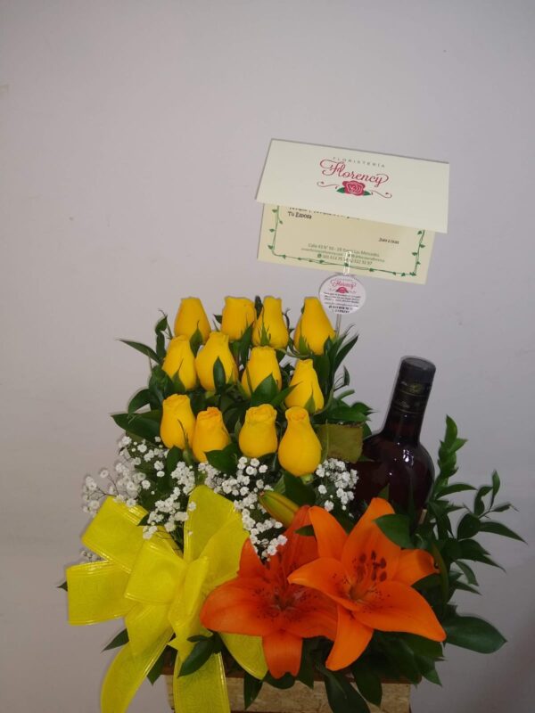 ARREGLO FLORAL PARA HOMBRE FFH-049