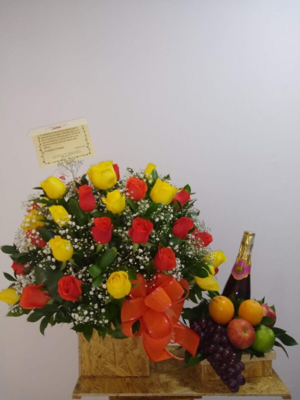 ARREGLO FLORAL PARA HOMBRE FFH-054