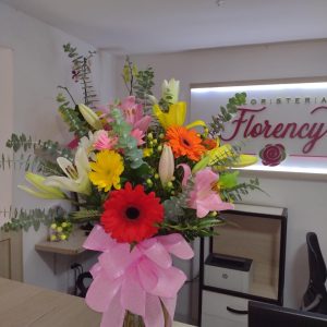 FLORES PARA CUMPLEAÑOS FLORERO FFC-101